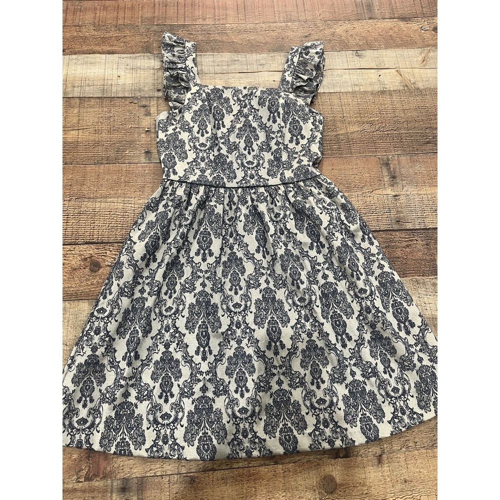 Women's‎ Altar'd State NWT Floral Dress Blue Silver Sz XS (2272)